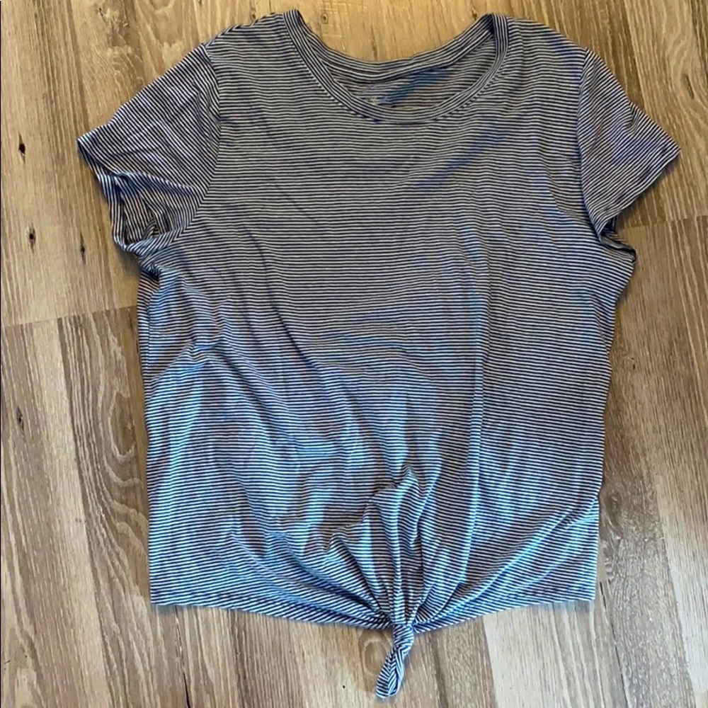 Front Knot Tee